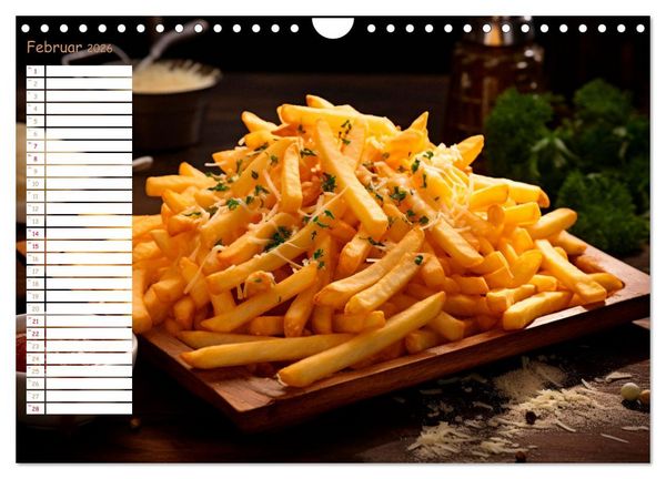 Produktbild: Fastfood &Auml;sthetik (Wandkalender 2026 DIN A4 quer), CALVENDO Monatskalender