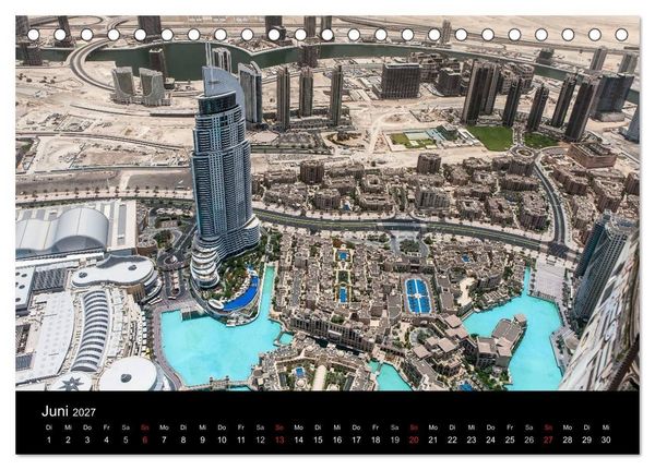 Produktbild: Faszination Dubai (Tischkalender 2027 DIN A5 quer), CALVENDO Monatskalender