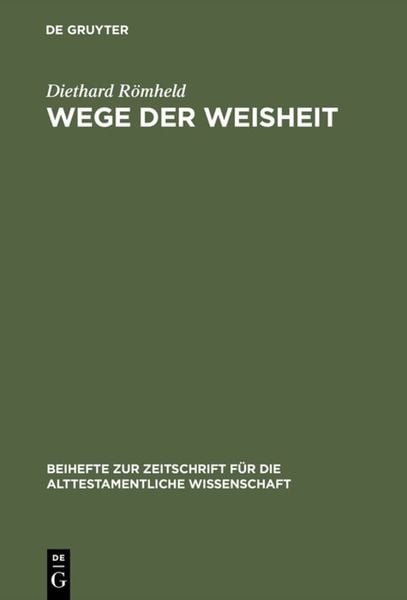 Produktbild: Wege der Weisheit