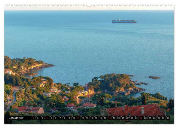 Produktbild: Bunte Woche in Ligurien (Wandkalender 2026 DIN A2 quer), CALVENDO Monatskalender