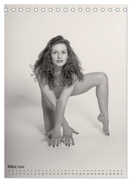 Produktbild: Akrobatische Aktfotos (Tischkalender 2026 DIN A5 hoch), CALVENDO Monatskalender
