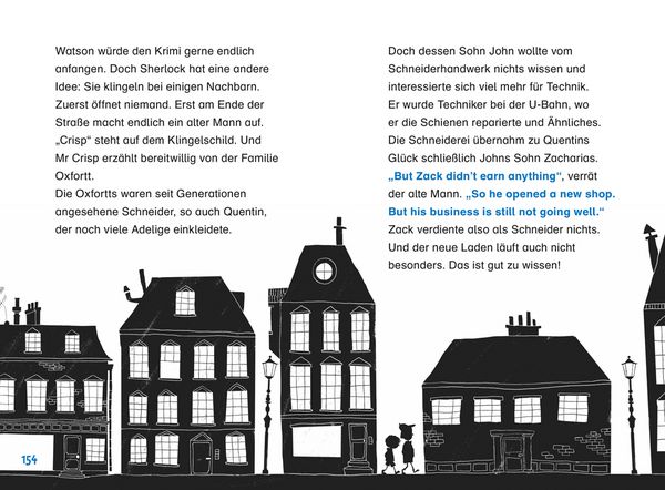 Produktbild: Duden Leseprofi &ndash; Sherlock Junior &hellip; seine spannendsten F&auml;lle, Erstes Englisch