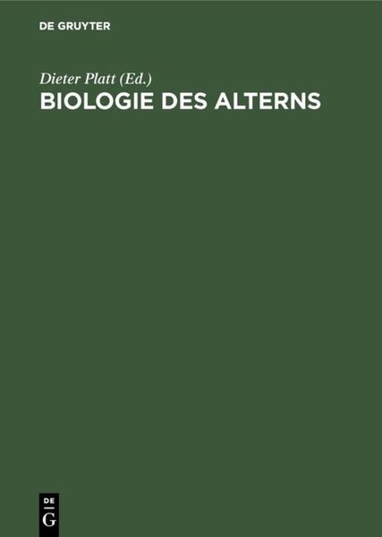 Produktbild: Biologie des Alterns