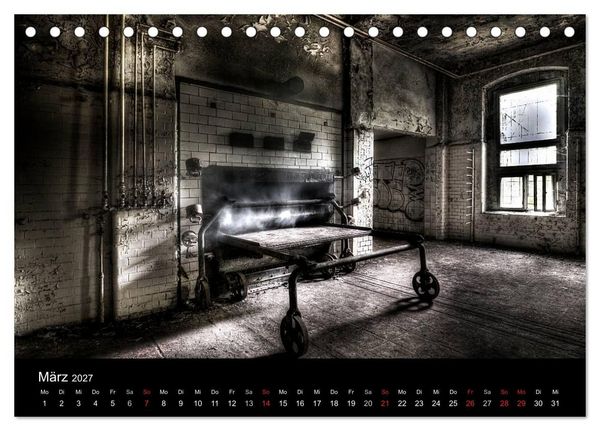 Produktbild: Verlassene Orte - Berlin - Brandenburg (Tischkalender 2027 DIN A5 quer), CALVENDO Monatskalender