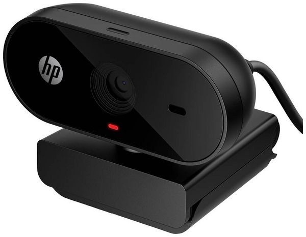 Produktbild: HP 320 Full HD-Webcam 1920 x 1080 Pixel Mikrofon, Klemm-Halterung