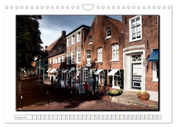 Produktbild: Ostfriesland - der alte Hafen Greetsiel (Wandkalender 2026 DIN A4 quer), CALVENDO Monatskalender