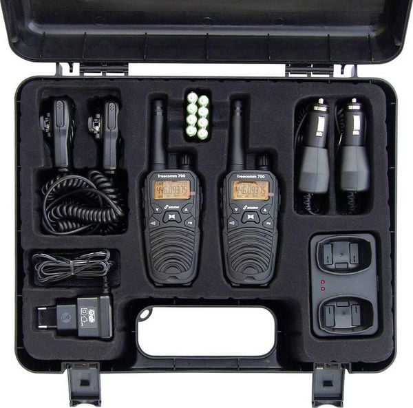 Produktbild: Stabo freecom 700 20701 PMR-Handfunkger&auml;t 2er Set