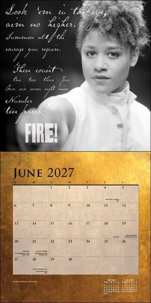 Produktbild: Hamilton: An American Musical &ndash; Ein amerikanisches Musical 2027 &ndash; Monatskalender