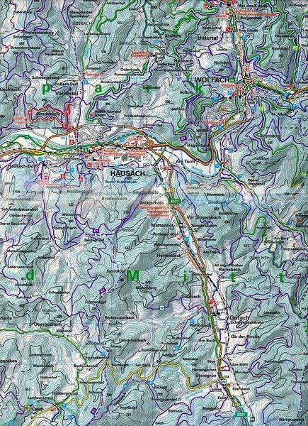 Produktbild: Schwarzwald - St. Georgen - Triberg Nr. 40 Outdoorkarte Deutschland 1:35 000