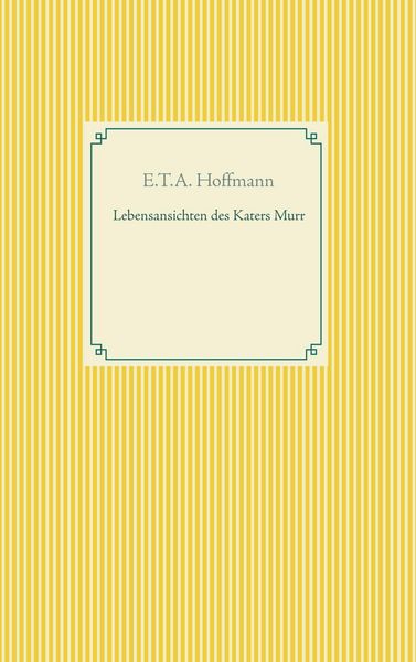 Produktbild: Lebensansichten des Katers Murr