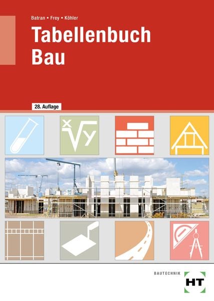 Produktbild: Tabellenbuch Bau