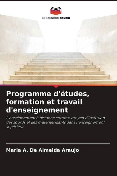 Produktbild: Programme d'&eacute;tudes, formation et travail d'enseignement