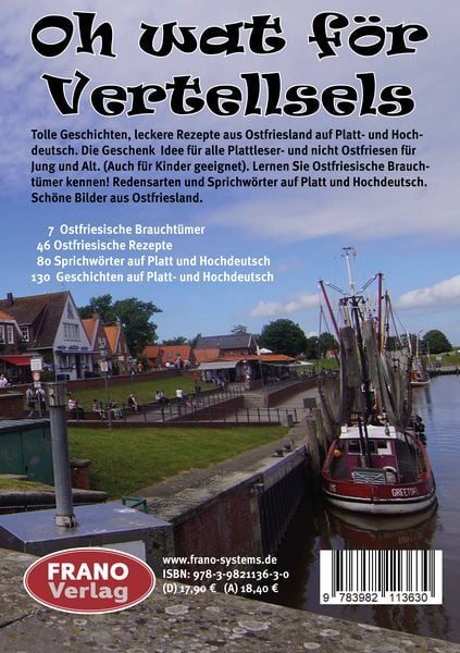Produktbild: Oh wat f&ouml;r Vertellsels: Geschichten, Rezepte aus Ostfriesland auf Platt und Hochdeutsch.