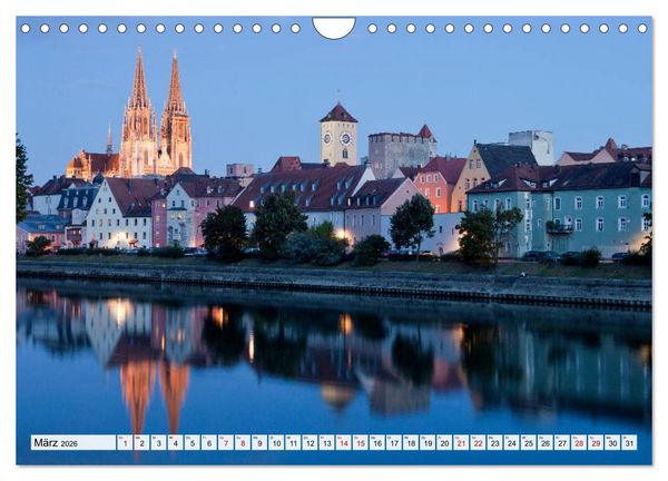 Produktbild: Deutschlands sch&ouml;nste Altst&auml;dte (Wandkalender 2026 DIN A4 quer), CALVENDO Monatskalender
