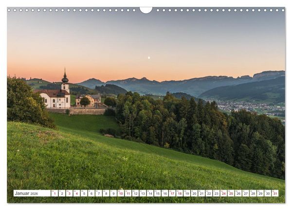 Produktbild: Appenzellerland (Wandkalender 2026 DIN A3 quer), CALVENDO Monatskalender