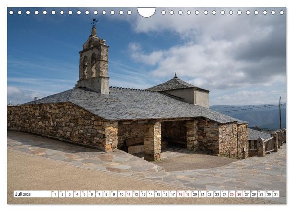 Produktbild: Unterwegs - Camino Primitivo. Zu Fu&szlig; auf der &auml;ltesten Route des Jakobsweges (Wandkalender 2026 DIN A4 quer), CALVENDO Monatskalender