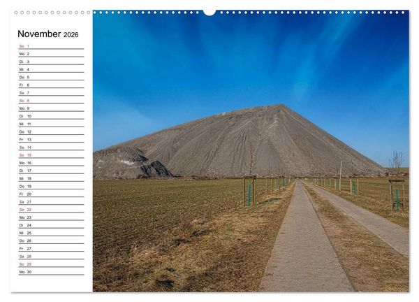 Produktbild: Schachtanlagen in Mansfeld S&uuml;dharz (Wandkalender 2026 DIN A2 quer), CALVENDO Monatskalender