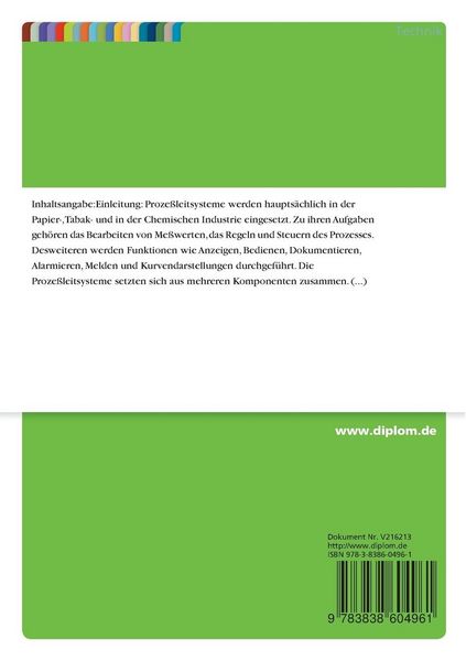 Produktbild: Visualisierung eines pneumatischen Prozesses mit einem Proze&szlig;leitsystem