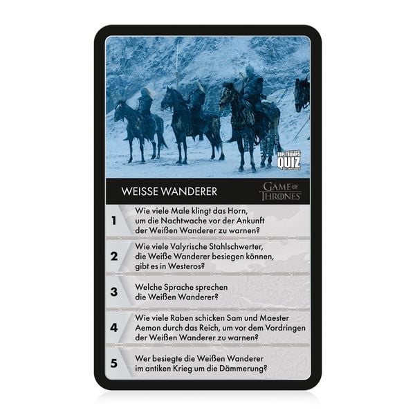 Produktbild: Quiz Game of Thrones