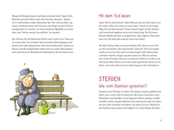 Produktbild: Wie tief ist ein Grab? Alles &uuml;ber Sterben, Tod und Abschiednehmen