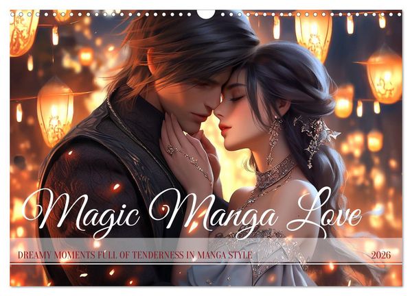 Produktbild: Magic Manga Love (Wall Calendar 2026 DIN A3 landscape), CALVENDO 12 Month Wall Calendar