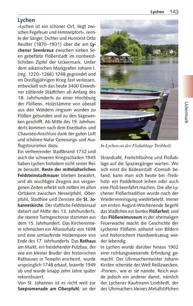 Produktbild: TRESCHER Reisef&uuml;hrer Barnim und Uckermark