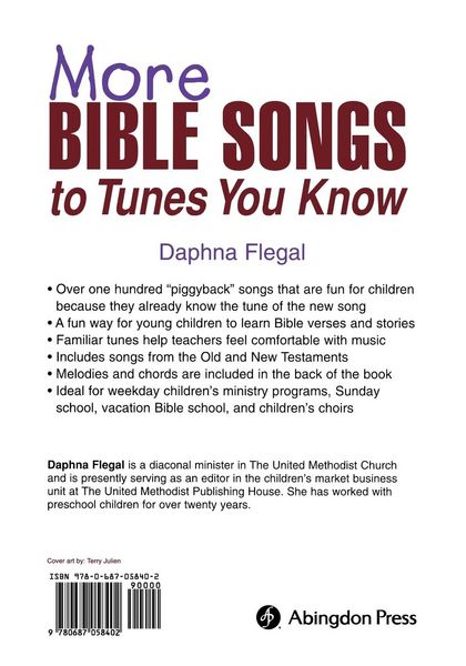 Produktbild: More Bible Songs to Tunes You Know