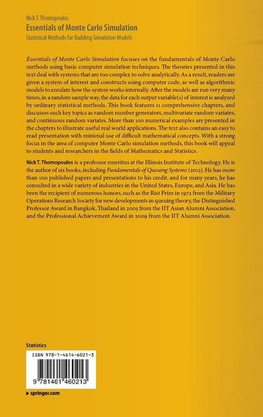 Produktbild: Essentials of Monte Carlo Simulation