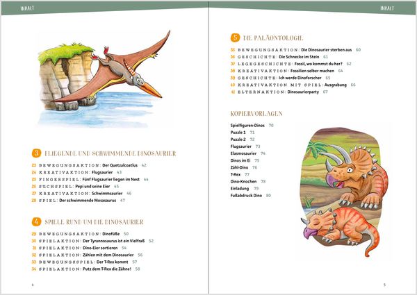 Produktbild: Projektreihe Kindergarten - Dinosaurier