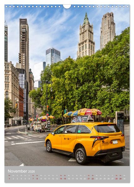 Produktbild: NEW YORK CITY Architektur und Atmosph&auml;re (Wandkalender 2026 DIN A3 hoch), CALVENDO Monatskalender