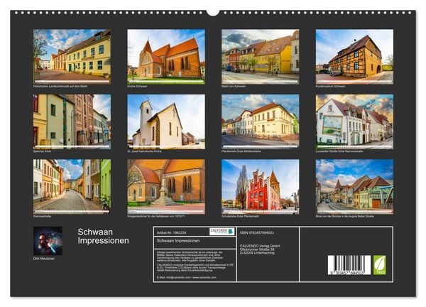 Produktbild: Schwaan Impressionen (hochwertiger Premium Wandkalender 2026 DIN A2 quer), Kunstdruck in Hochglanz