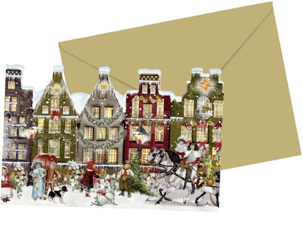 Produktbild: Mini-Adventskalender-Sortiment - Nostalgische Leporello-Karten