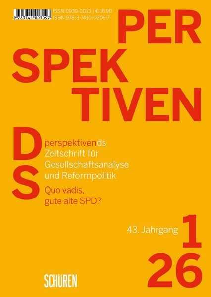Produktbild: Quo vadis, gute alte SPD?