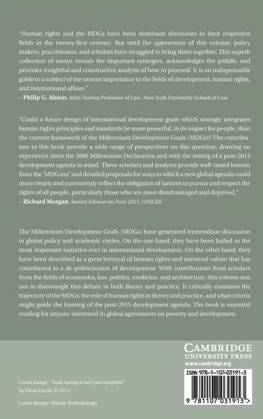 Produktbild: The Millennium Development Goals and Human Rights