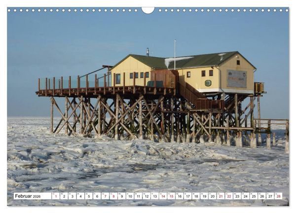 Produktbild: Impressionen aus Sankt Peter-Ording (Wandkalender 2026 DIN A3 quer), CALVENDO Monatskalender