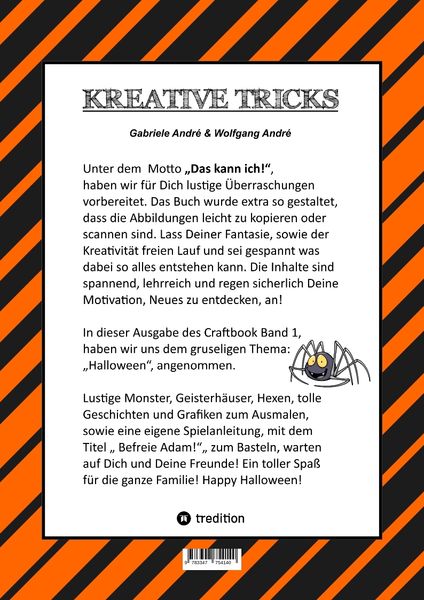 Produktbild: Craftbook - Malbuch - Bastelbuch - Spielebuch - Lerne Scribbeln - Storytelling - Kreatives Zeichnen