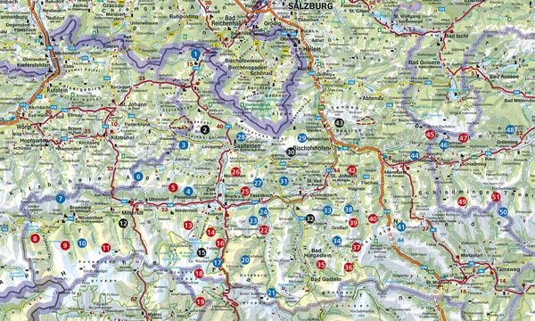 Produktbild: ROTHER Wanderbuch Alm- und H&uuml;ttenwanderungen Salzburger Land