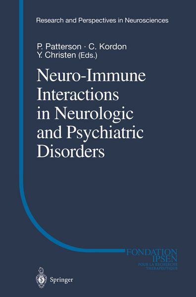 Produktbild: Neuro-Immune Interactions in Neurologic and Psychiatric Disorders