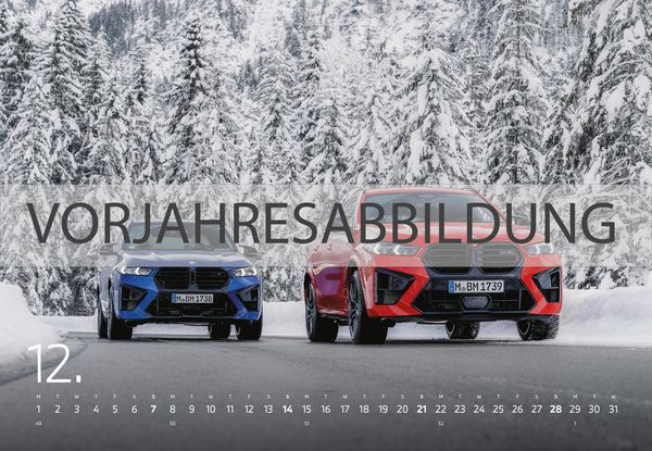 Produktbild: BMW M Wandkalender 2026