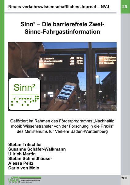 Produktbild: Neues verkehrswissenschaftliches Journal - Ausgabe 25