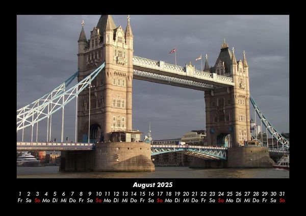 Produktbild: London 2025 Fotokalender DIN A3