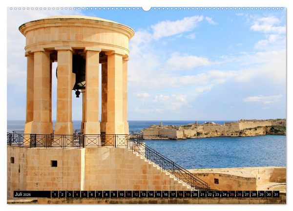 Produktbild: Malta - Juwel im Mittelmeer (hochwertiger Premium Wandkalender 2026 DIN A2 quer), Kunstdruck in Hochglanz