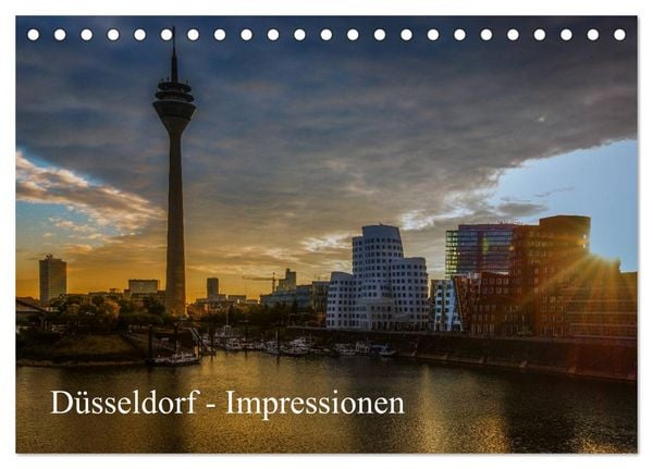 Produktbild: D&uuml;sseldorf - Impressionen (Tischkalender 2026 DIN A5 quer), CALVENDO Monatskalender