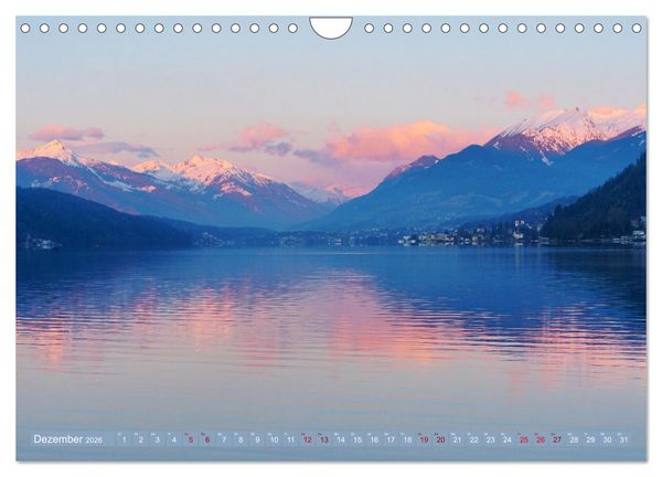 Produktbild: Bergseen zum Tr&auml;umen (Wandkalender 2026 DIN A4 quer), CALVENDO Monatskalender