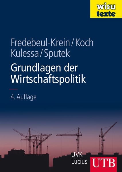 Produktbild: Grundlagen der Wirtschaftspolitik
