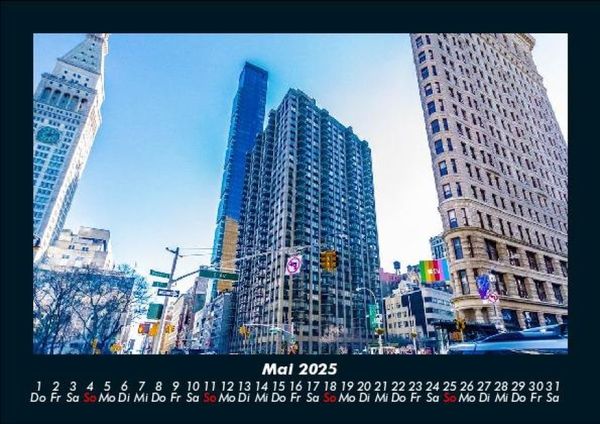 Produktbild: New York 2025 Fotokalender DIN A5
