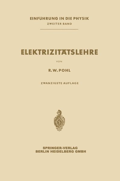 Produktbild: Elektrizit&auml;tslehre