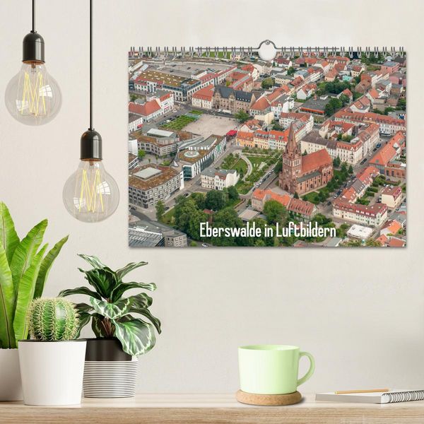 Produktbild: Eberswalde in Luftbildern (Wandkalender 2026 DIN A4 quer), CALVENDO Monatskalender
