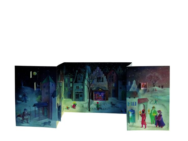 Produktbild: Adventskalender Stadtlandschaft