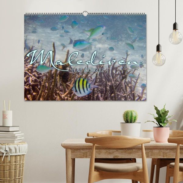 Produktbild: Unterwasserwelt der Malediven III (Wandkalender 2026 DIN A2 quer), CALVENDO Monatskalender